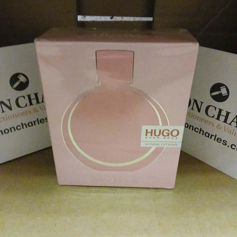 BOXED AND SEALED HUGO BOSS WOMAN EXTREME EAU DE PARFUM 75ML