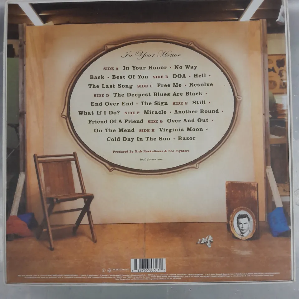 FOO FIGHTERS IN YOUR HONOR 4 X LP BOX SET