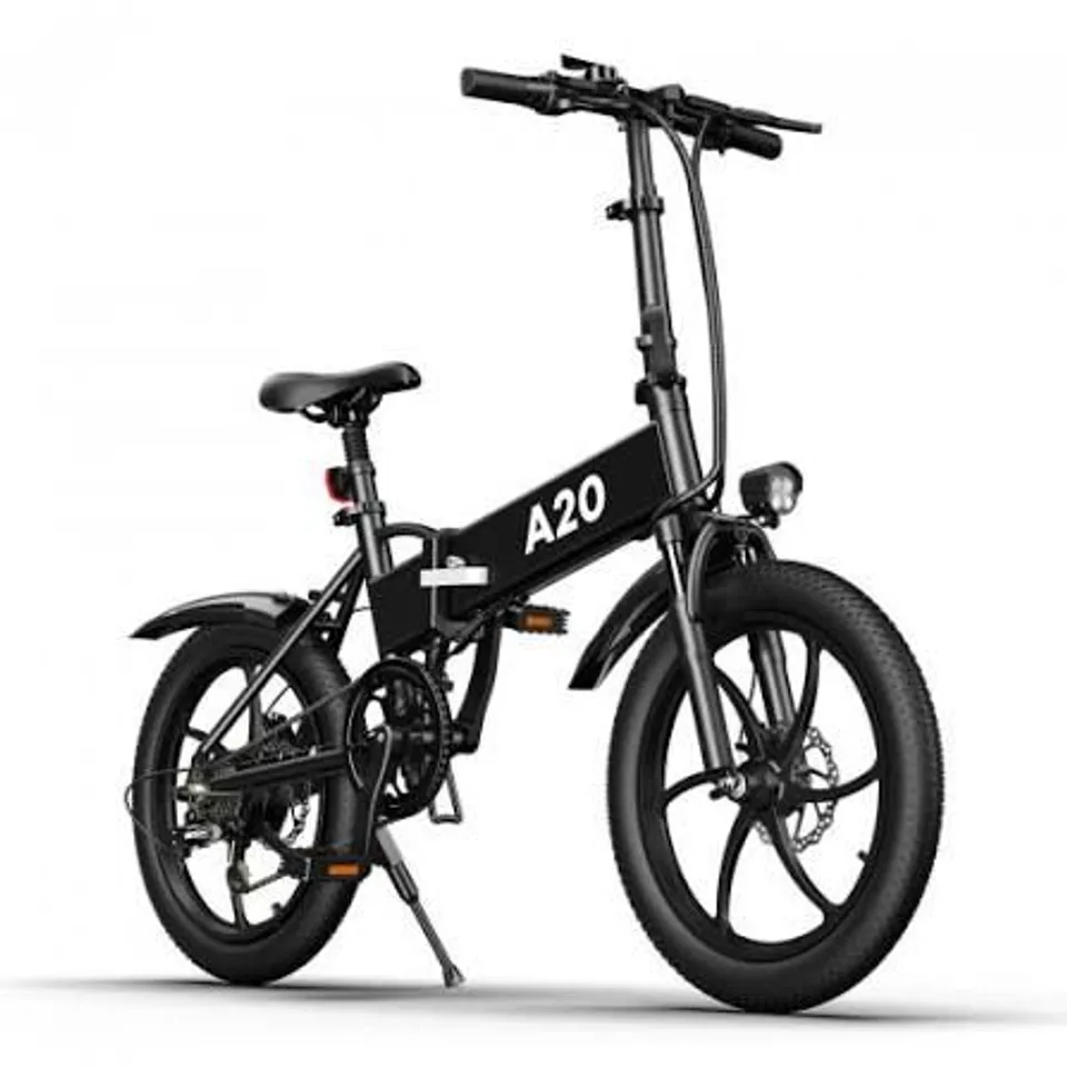 BOXED ADO A20 ELECTRIC BICYCLE BLACK 