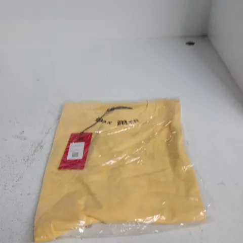 BAXMEN CULT WEAR T-SHIRT – YELLOW, MEN'S XXL