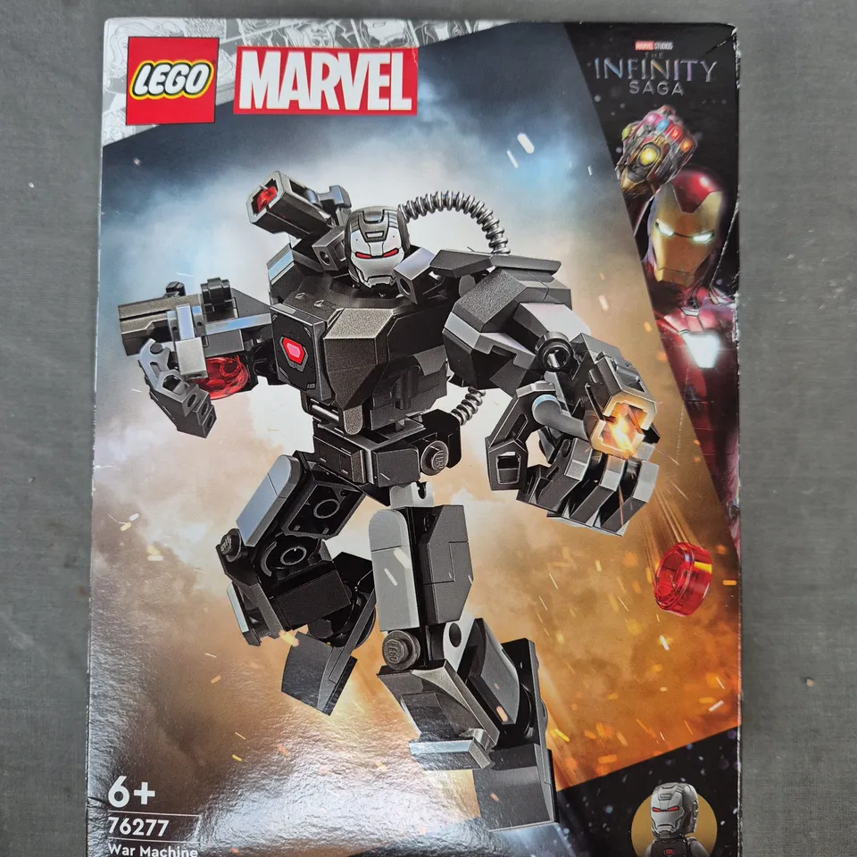 BOXED LEGO SUPER HEREOS WAR MACHINE MECH ARMOUR BUILDING TOY SET 76277 RRP £12.99