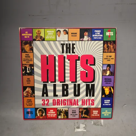 THE HITS ALBUM 32 ORIGINAL HITS VINYL