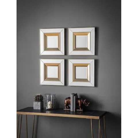 BOXED SARDE ACCENT MIRROR SET