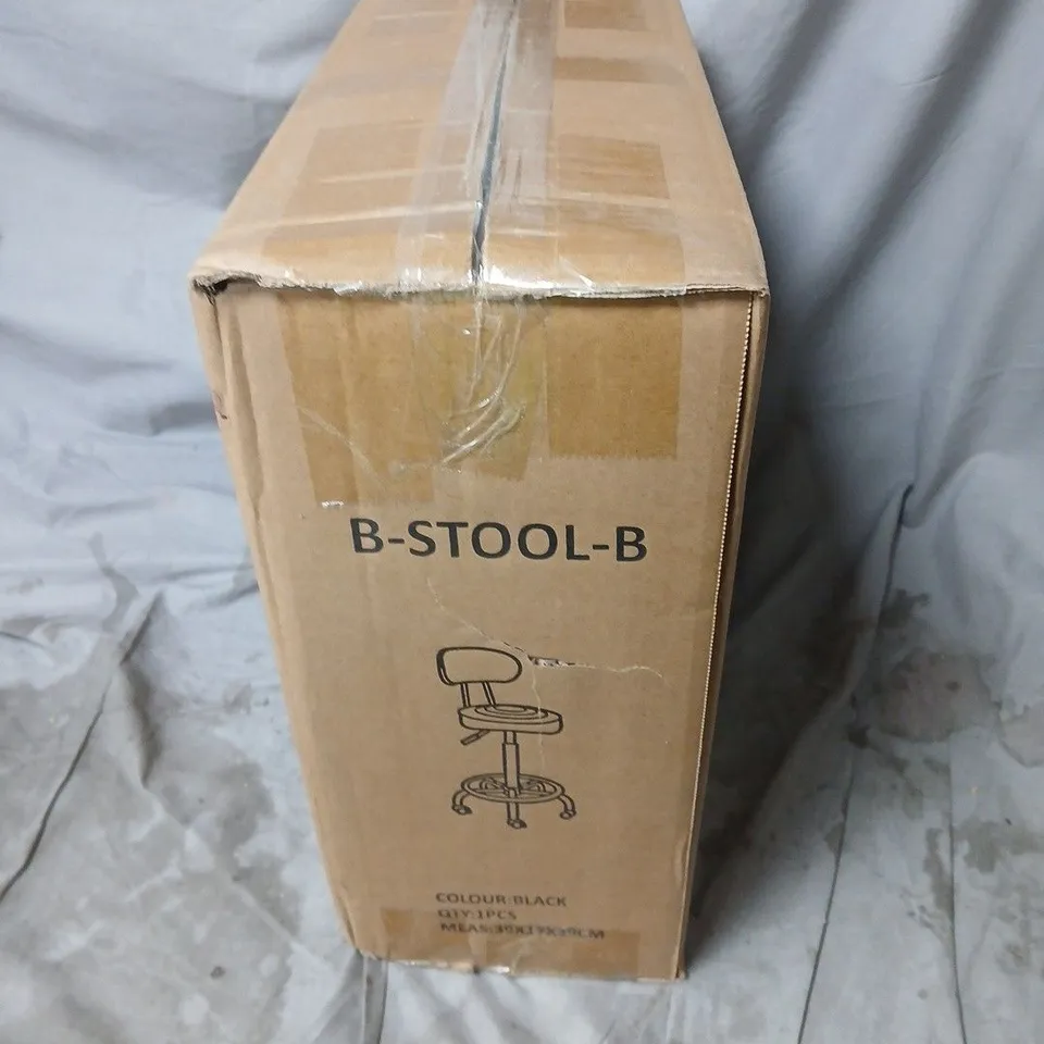 B-STOOL-B BAR STOOL – BLACK