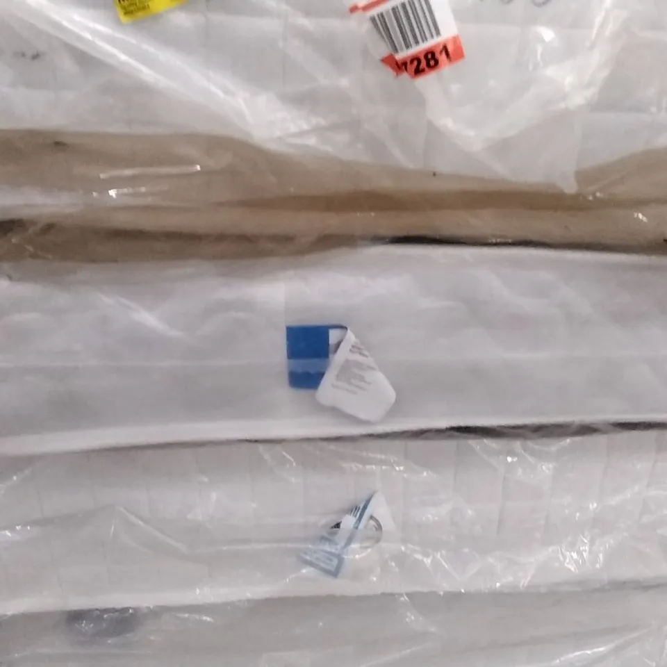 QUALITY BAGGED SINGLE 3FT OPEN COIL MATTRESS