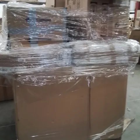 PALLET OF ASSORTED ELECTRICAL ITEMS TO INCLUDE;HEATED CLOTHES AIRER,COUNTERTOP FRIDGE