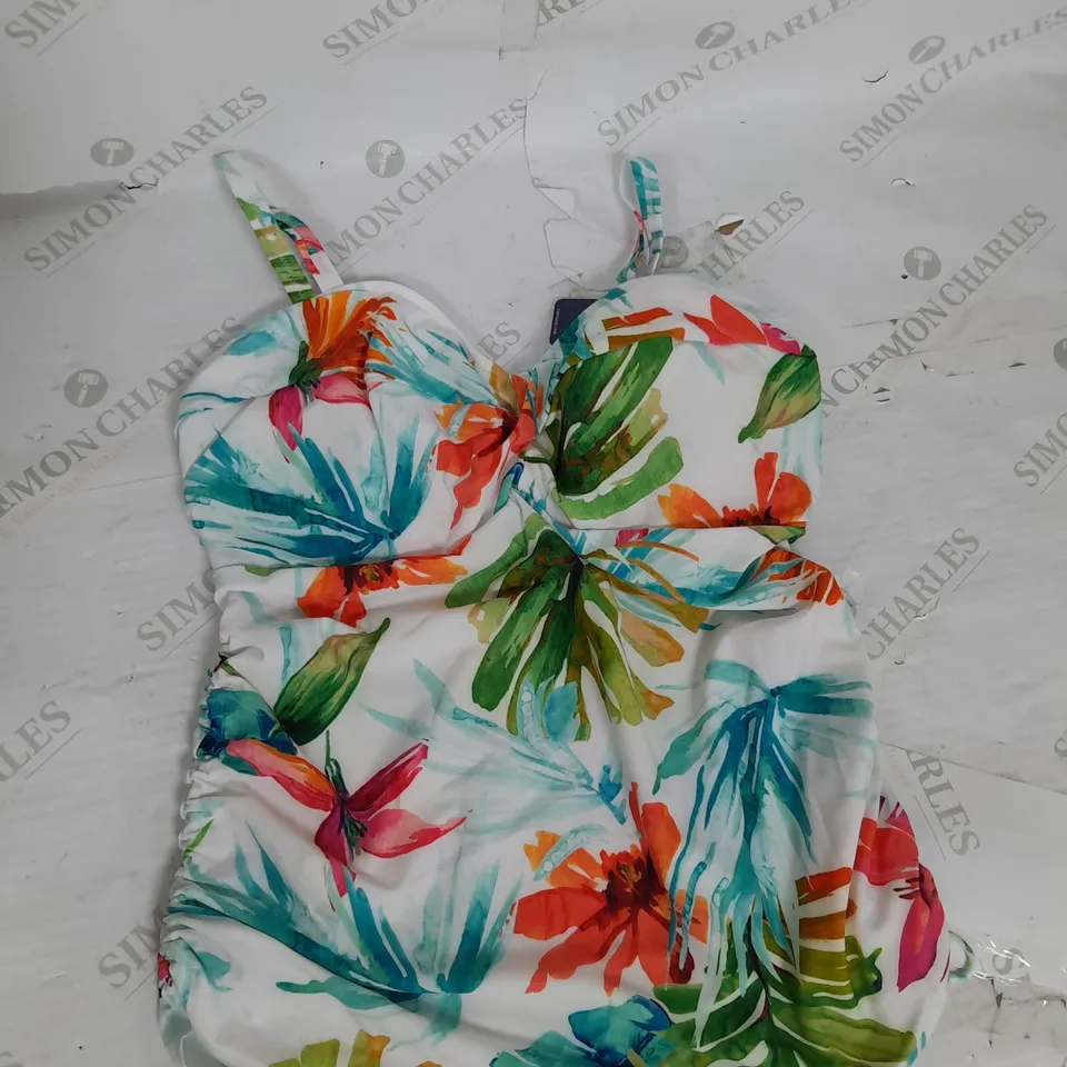 FANTASIE SWIM TANKINI IN MULTIFLORAL SIZE 36E