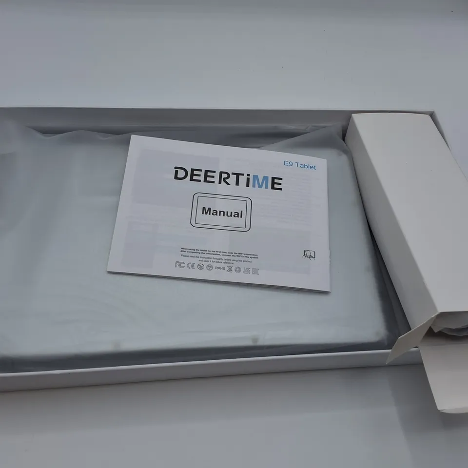 BOXED DEERTIME E9 ANDROID TABLET