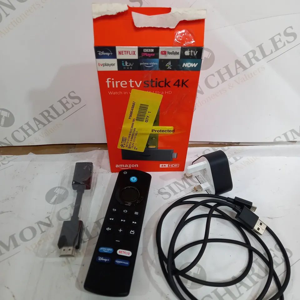 AMAZON FIRE TV STICK 4K BLACK 