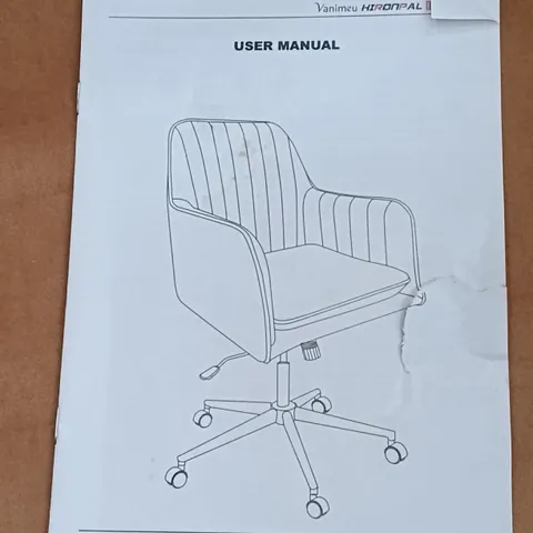 BOXED OFFICE CHAIR - ORANGE (1 BOX)