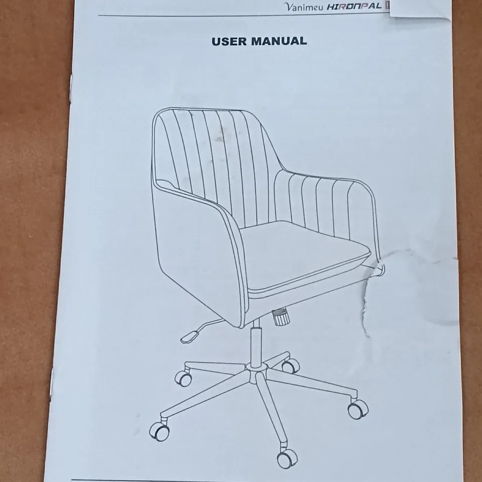 BOXED OFFICE CHAIR - ORANGE (1 BOX)