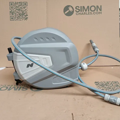 GARDEN GREY RETRACTABLE HOSE REEL UNBOXED