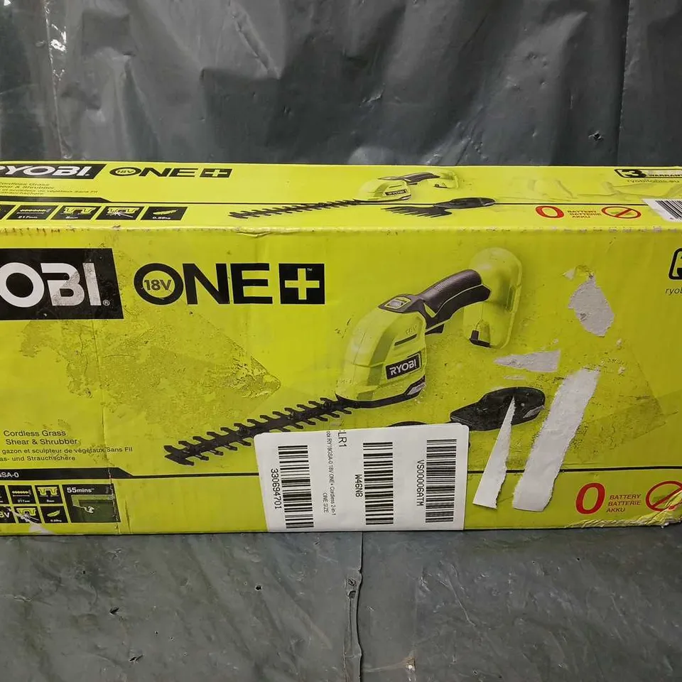 BOXED RYOBI CORDLESS GRASS SHEAR