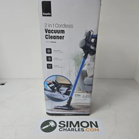 BOXED KEPLIN 2IN1 CORDLESS VACUUM CLEANER