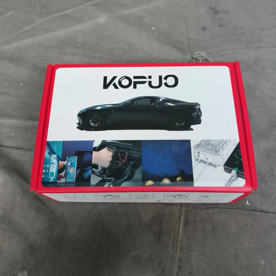 BOXED KOPUO VEHICLE JUMP STARTER