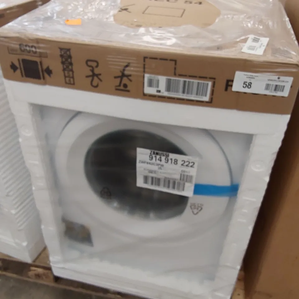 ZANUSSI ZWF842C3PW WASHING MACHINE, 8KG, 1400 SPIN, WHITE, C RATED
