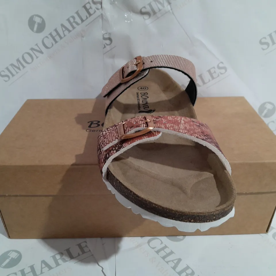 BONOVA PLATFORM 2 STRAP SANDAL - SIZE 7