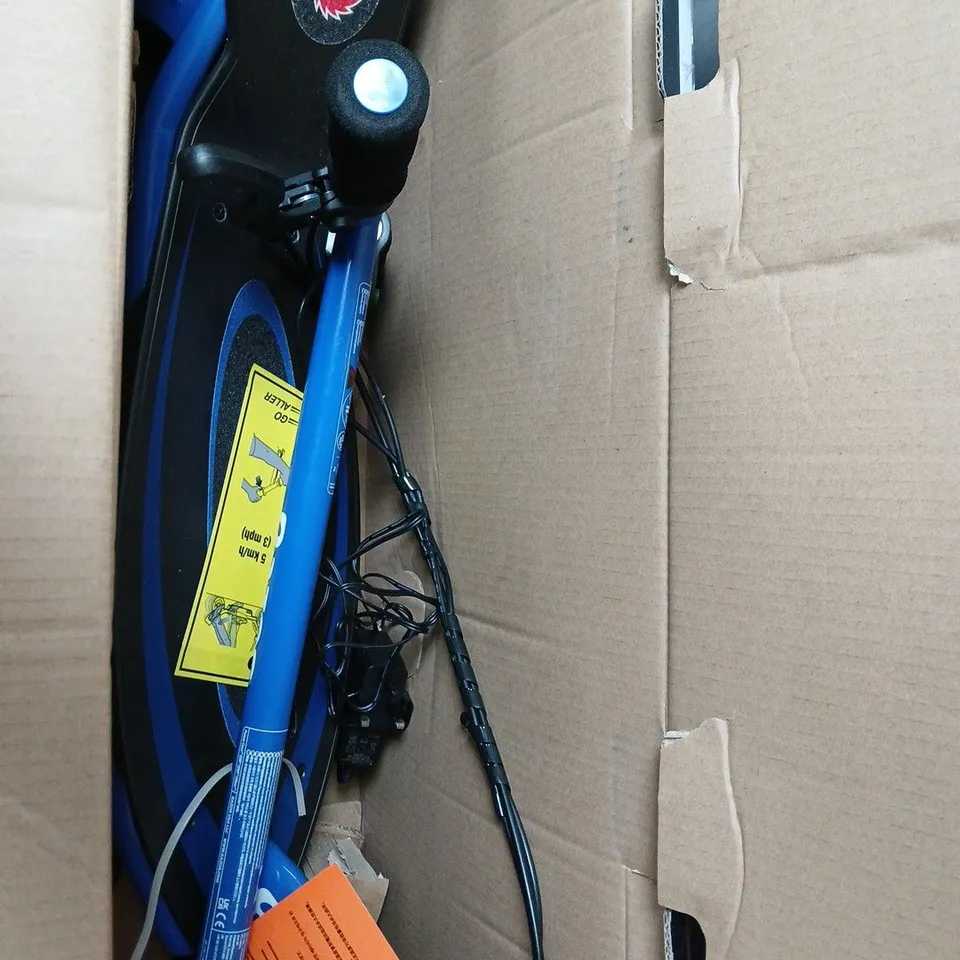 RAZOR POWER CORE E90 ELECTRIC SCOOTER – BLUE (BOXED)