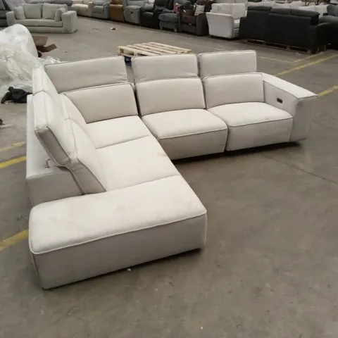 SAN ANTONIO POWER RECLINER LEFT HAND CORNER GROUP WITH CHARGING PORTS