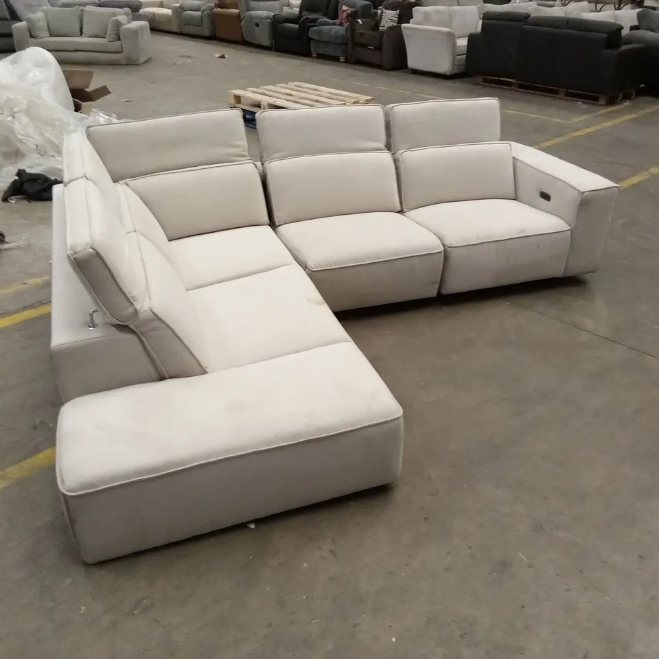 SAN ANTONIO POWER RECLINER LEFT HAND CORNER GROUP WITH CHARGING PORTS RRP £1339