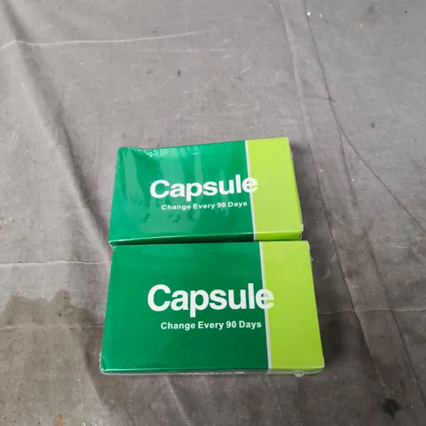 2X CAPSULES FOR WATER2 FILTERED SHOWERHEAD 