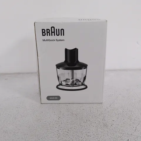 BOXED BRAUN MULTIQUICK SYSTEM PART - MQ30 BK