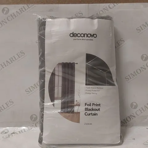 BAGGED BOST ROOM DARKENING THERMAL CURTAINS (SET OF 2) - 52 x 54"