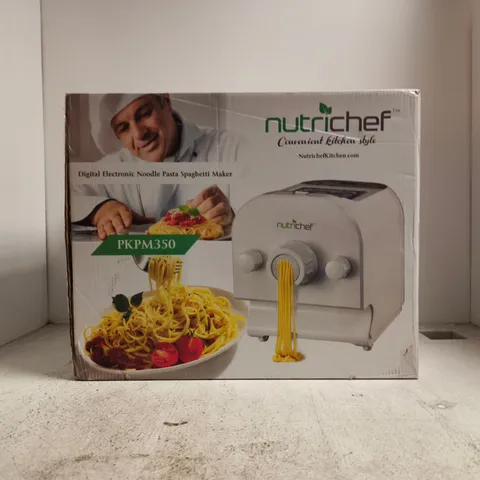 NUTRICHEF DIGITAL ELECTRONIC NOODLE PASTA SPAGHETTI MAKER PKPM350 – BOXED