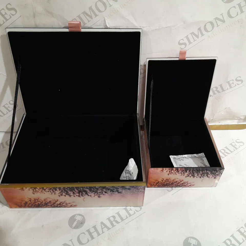 BOXED LOLA ROSE JEWELLERY STORAGE BOXES