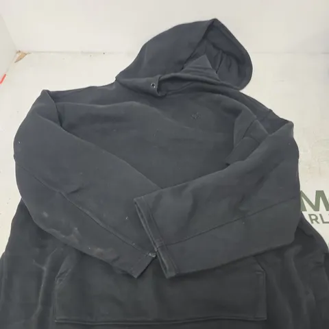 ADIDAS BLACK HOODIE – UK 10