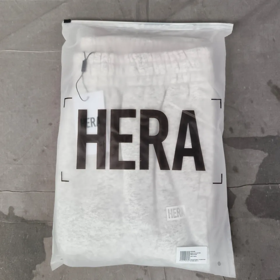 HERA MENS COLLECTIVE SWEATPANTS IN GREY SIZE LARGE