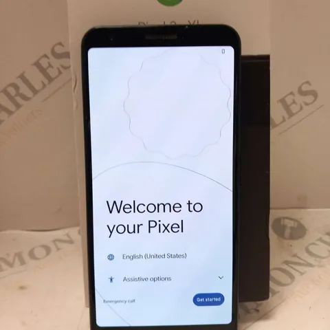 BOXED GOOGLE PIXEL 3A XL MOBILE PHONE