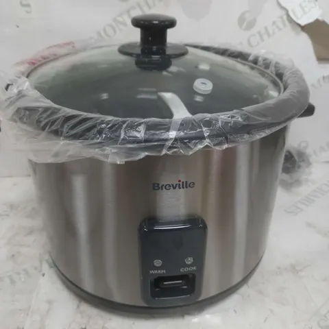 BREVILLE 1.8L CAPACITY RICE COOKER & STEAMER