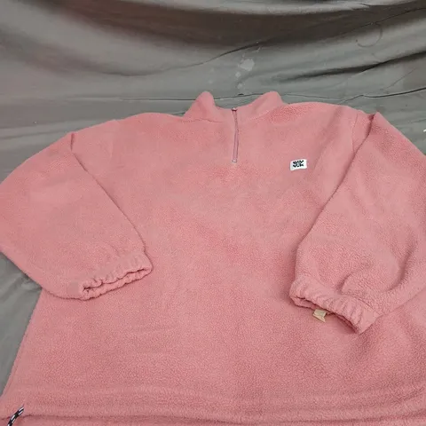 LUCY & YACK PINK FLEECE SIZE XS
