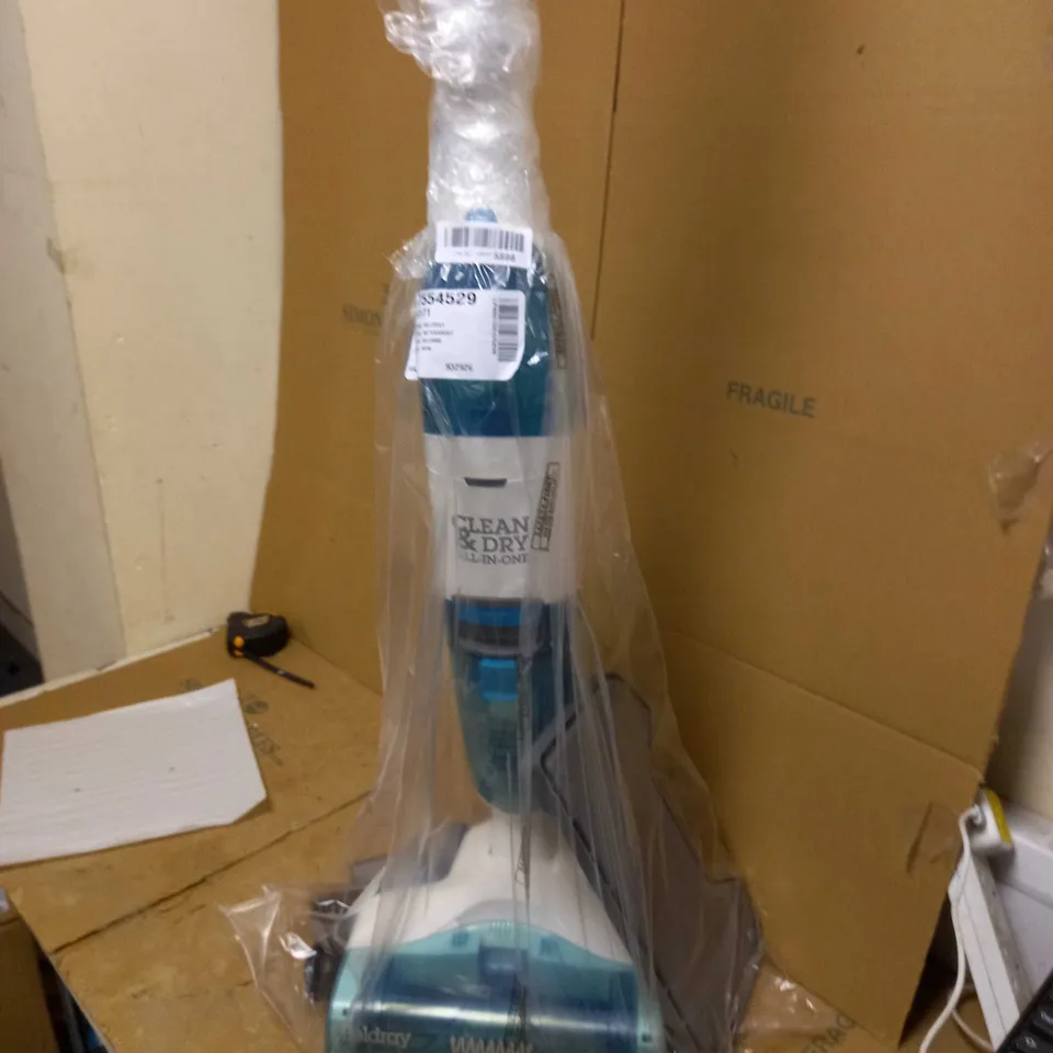BELDRAY CLEAN & DRY CORDLESS HARD VACUUM CLEANER