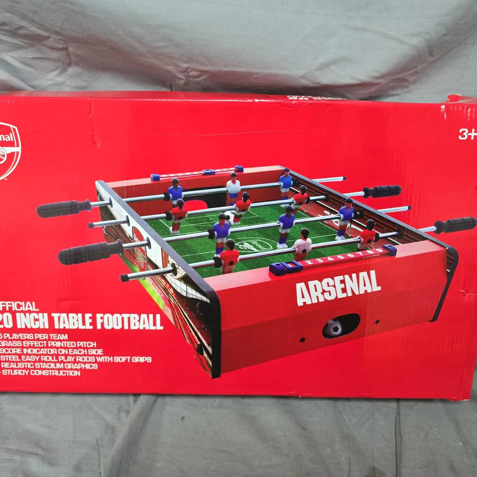 ARSENAL FC 20" TABLE FOOTBALL SET 