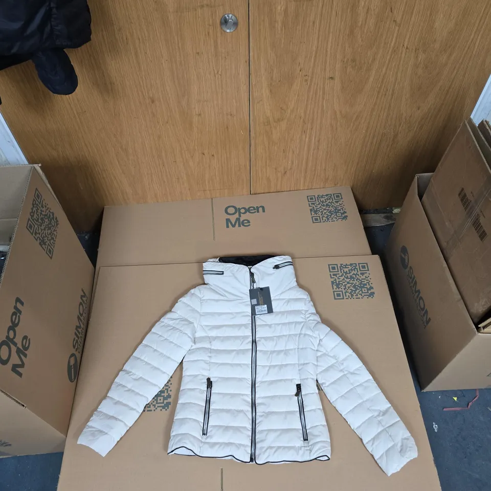 VERSACE 19.69 ITALIA WOMEN'S PUFFER JACKET – WHITE, SIZE L