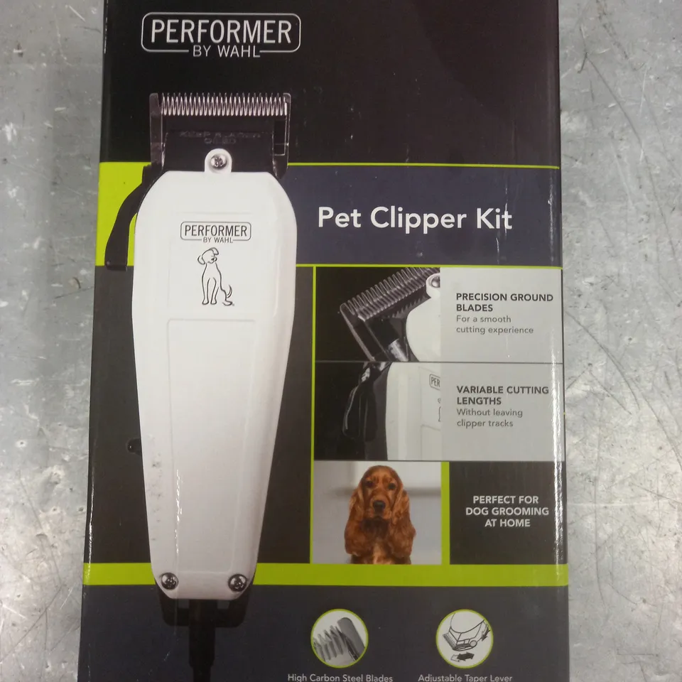 BOXED WAHL PET CLIPPER KIT