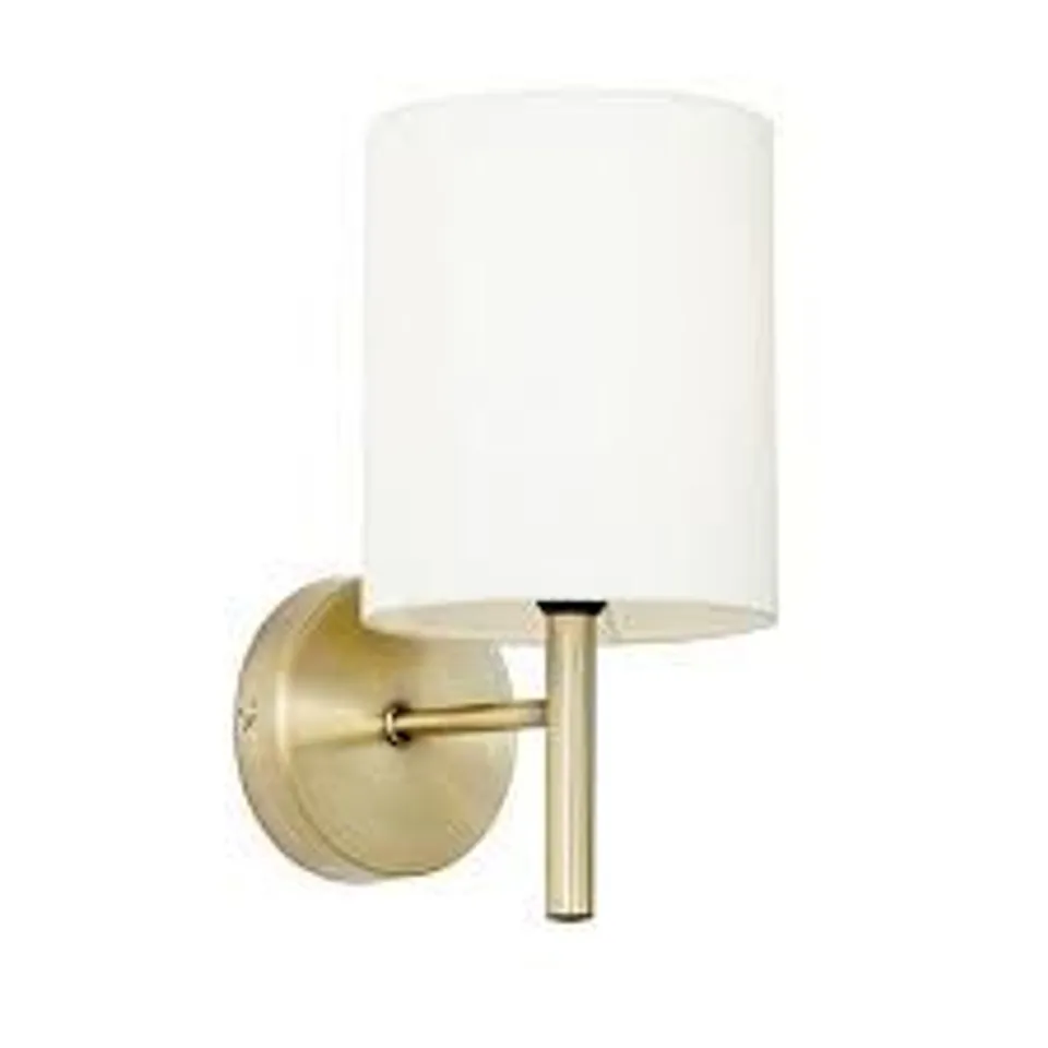 BRIO 1 LIGHT ARMED SCONCE FINISH ANTIQUE BRASS