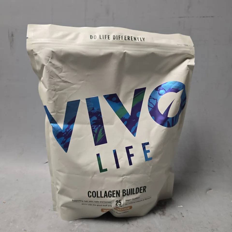 VIVO LIFE COLLAGEN BUILDER VANILLA CINNAMON 900G