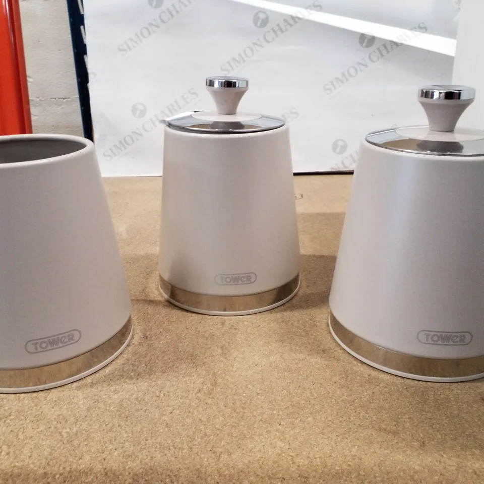 BOXED CAVALETTO 3 PIECE KITCHEN CANISTER SET (SET OF 3)