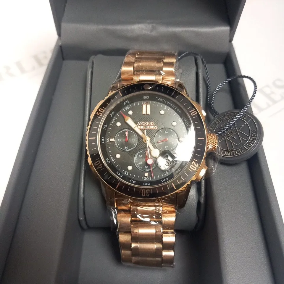 VICKERS ARMSTRONGS LIMITED EDITION HAND ASSEMBLED GRANDEUR ROSE RRP £500