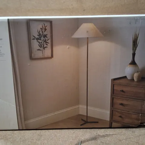 BOXED DUNELM DIGBY TRIPOD FLOOR LAMP