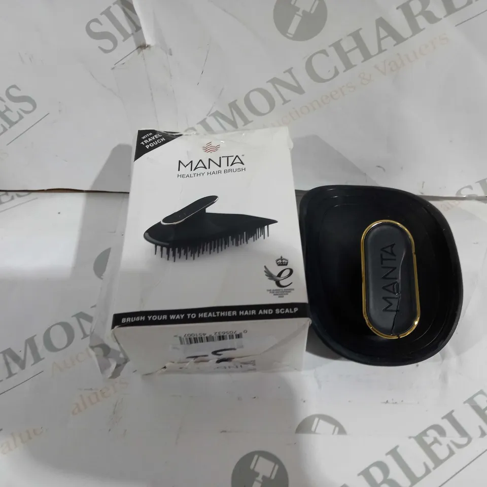 BOXED MANTA HEALTHY HAIR BRUSH
