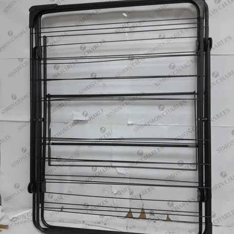 BLACK CLOTHES DRYING RACK