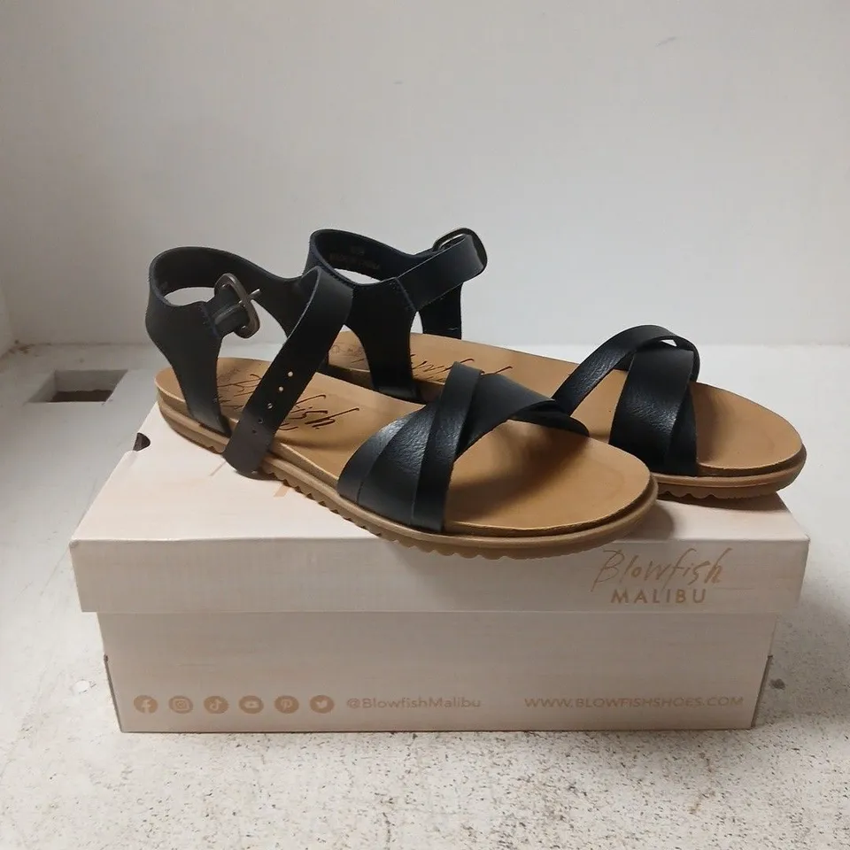 BLOWFISH MALIBU SANDALS – BLACK, UK 6