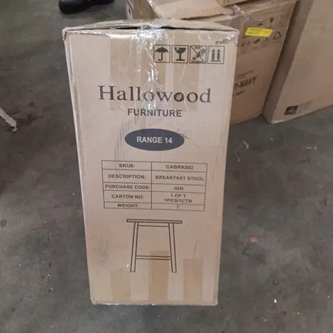 BOXED HALLOWOOD BREAKFAST STOOL 
