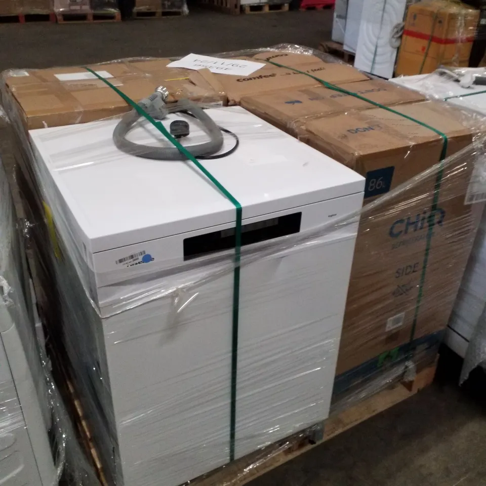 PALLET CONTAINING APPROXIMATELY 4 RAW ELECTRICAL ITEMS TO INCLUDE: