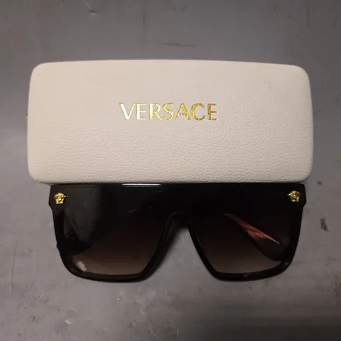 BOXED VERSACE MENS BLACK SUNGLASSES