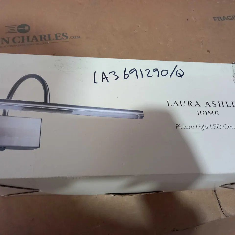 LAURA ASHLEY HOME PICTURE LIGHT LED CHROME